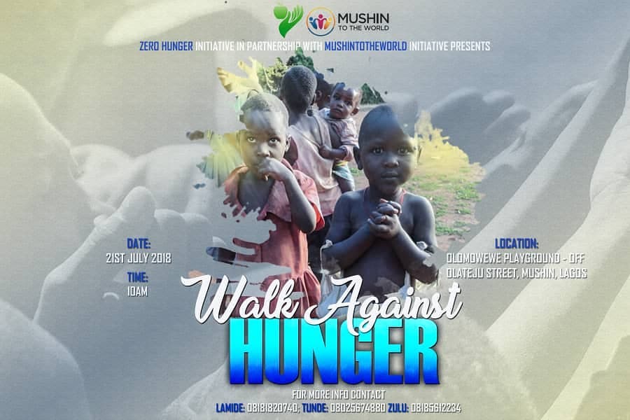 Local Organization in Nigeria, MushinToTheWorld Walk Against Hunger 1